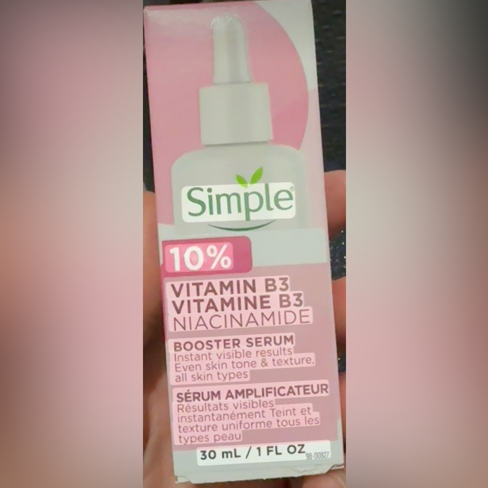 Ew in seal d box Simple Vitamin B3 Booster Serum